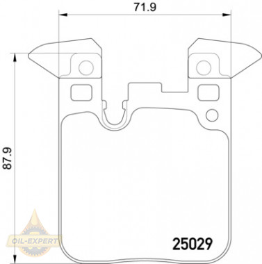 Brembo Колодки тормозные дисковые BREMBO P 06 095 - Картинка 1