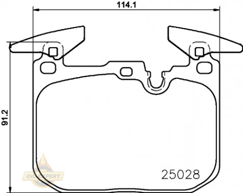 Brembo Колодки тормозные дисковые BREMBO P 06 096 - Картинка 1
