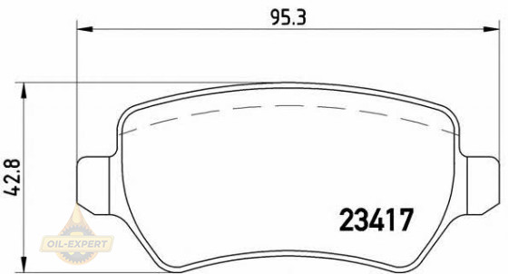 Brembo Колодки тормозные дисковые BREMBO P 10 013 - Картинка 1