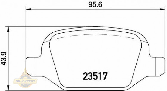 Brembo Колодки тормозные дисковые BREMBO P 23 065 - Картинка 1