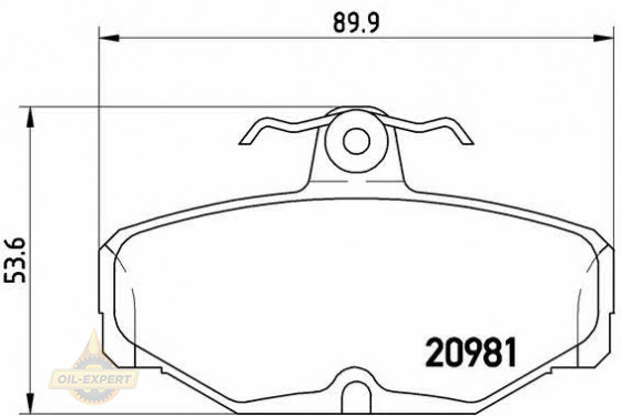 Brembo Колодки тормозные дисковые BREMBO P 24 018 - Картинка 1