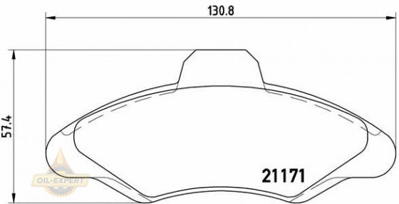 Brembo Колодки тормозные дисковые BREMBO P 24 029 - Картинка 1