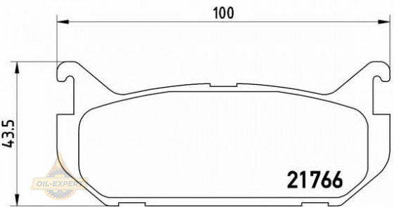 Brembo Колодки тормозные дисковые BREMBO P 24 036 - Картинка 1
