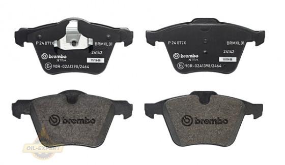 Brembo Колодки тормозные дисковые BREMBO P 24 077X - Картинка 2