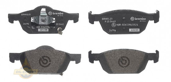 Brembo Колодки тормозные дисковые BREMBO P 28 044X - Картинка 2