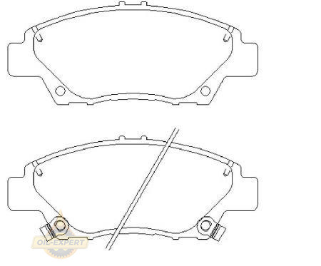 Brembo Колодки тормозные дисковые BREMBO P 28 050 - Картинка 1