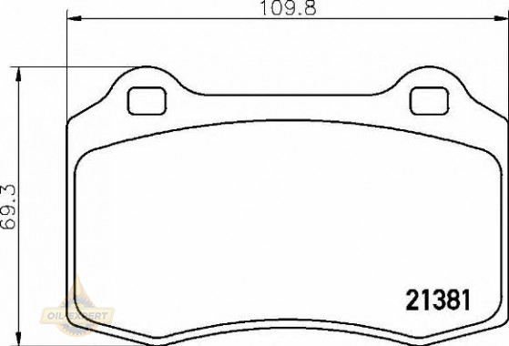 Brembo Колодки тормозные дисковые BREMBO P 36 020 - Картинка 1