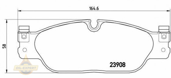 Brembo Колодки тормозные дисковые BREMBO P 36 021 - Картинка 1