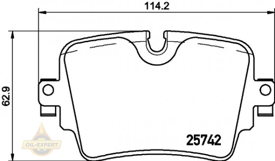 Brembo Колодки тормозные дисковые BREMBO P 36 033 - Картинка 1