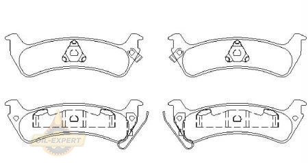Brembo Колодки тормозные дисковые BREMBO P 37 012 - Картинка 1