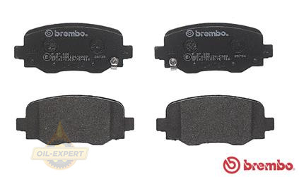 Brembo Колодки тормозные дисковые BREMBO P 37 020 - Картинка 2