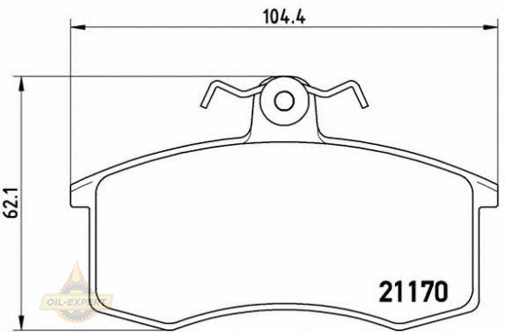 Brembo Колодки тормозные дисковые BREMBO P 41 003 - Картинка 1