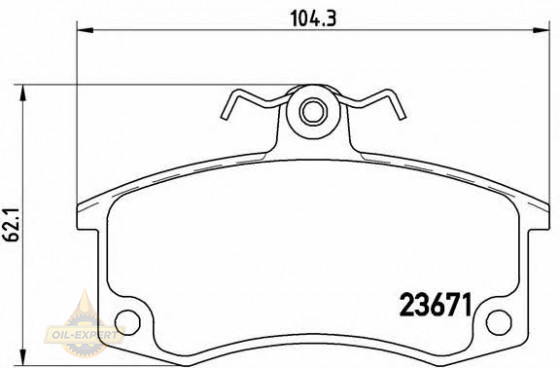 Brembo Колодки тормозные дисковые BREMBO P 41 004 - Картинка 1