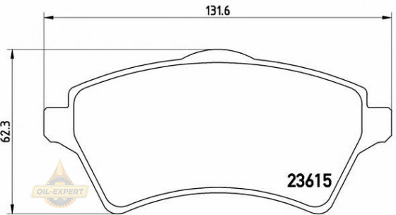 Brembo Колодки тормозные дисковые BREMBO P 44 011 - Картинка 1