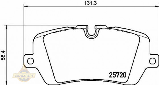 Brembo Колодки тормозные дисковые BREMBO P 44 021 - Картинка 1
