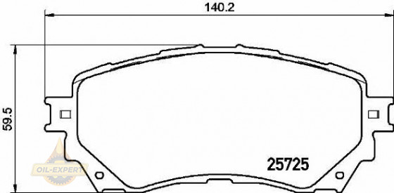 Brembo Колодки тормозные дисковые BREMBO P 49 048 - Картинка 1