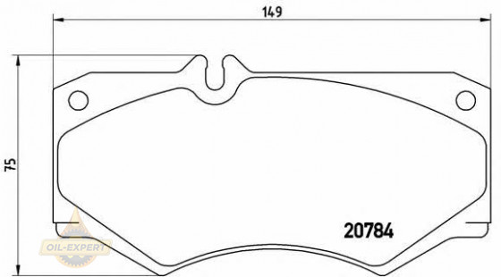 Brembo Колодки тормозные дисковые BREMBO P 50 003 - Картинка 1