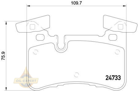 Brembo Колодки дискові гальмівні BREMBO P 50 110 - Заображення 1