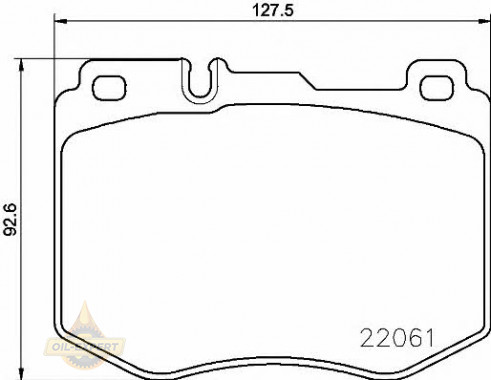 Brembo Колодки тормозные дисковые BREMBO P 50 120 - Картинка 1