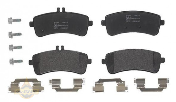 Brembo Колодки тормозные дисковые BREMBO P 50 125 - Картинка 1