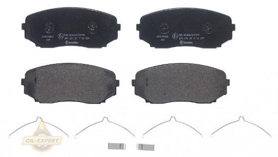 Brembo Колодки тормозные дисковые BREMBO P 54 059 - Картинка 1