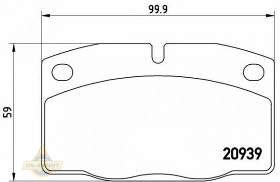 Brembo Колодки гальмівні дискові BREMBO P 59005 - Заображення 1