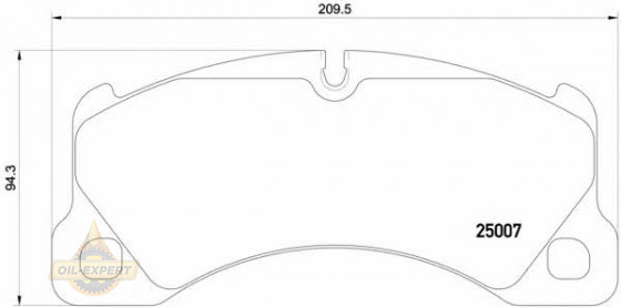 Brembo Колодки тормозные дисковые BREMBO P 65 021 - Картинка 2