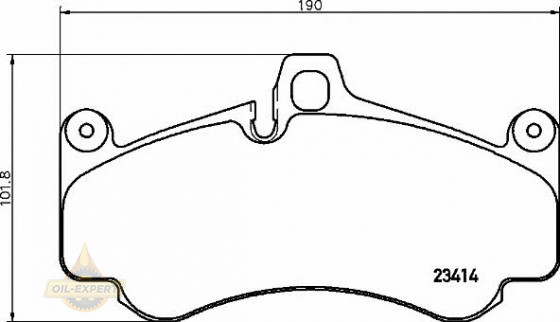 Brembo Колодки тормозные дисковые BREMBO P 65 032 - Картинка 1