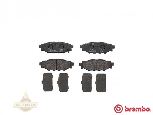 Brembo Колодки тормозные дисковые BREMBO P 78 020 - Картинка 1