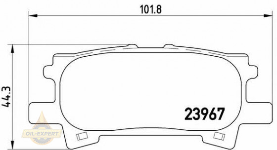 Brembo Колодки тормозные дисковые BREMBO P 83 068 - Картинка 1