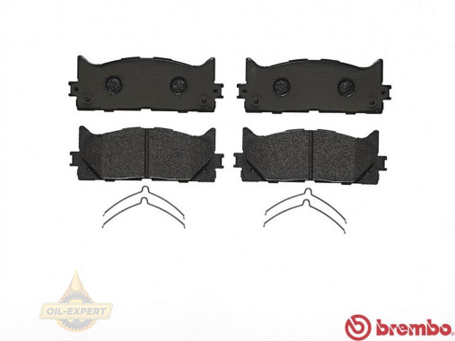 Brembo Колодки дискові гальмівні BREMBO P 83 117 - Заображення 1