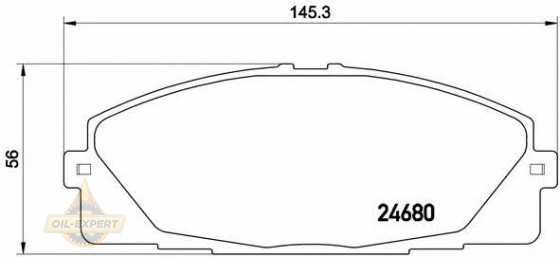 Brembo Колодки тормозные дисковые BREMBO P 83 139 - Картинка 1