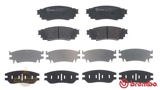 Brembo Колодки дискові гальмівні BREMBO P 83 160 - Заображення 2