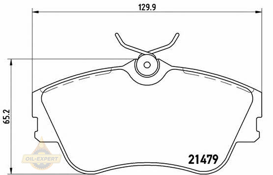 Brembo Колодки тормозные дисковые BREMBO P 85 029 - Картинка 1