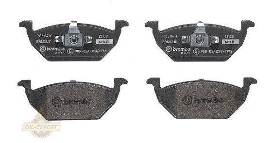 Brembo Колодки тормозные дисковые BREMBO P 85 041X - Картинка 2