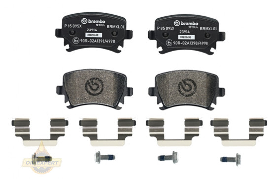 Brembo Колодки тормозные дисковые BREMBO P 85 095X - Картинка 2