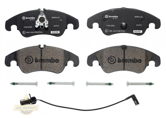 Brembo Колодки дискові гальмівні BREMBO P 85 098X - Заображення 2