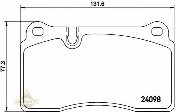 Brembo Колодки гальмівні дискові BREMBO P 85 116 - Заображення 1