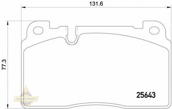 Brembo Колодки гальмівні дискові BREMBO P 85 122 - Заображення 2