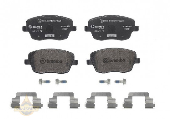 Brembo Колодки дискові гальмівні BREMBO P 85057X - Заображення 2