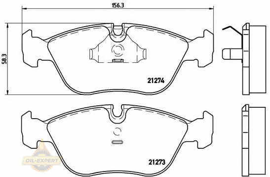 Brembo Колодки дискові гальмівні BREMBO P 86 013 - Заображення 1