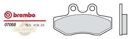 Brembo Колодки тормозные мото BREMBO 07068 - Картинка 1