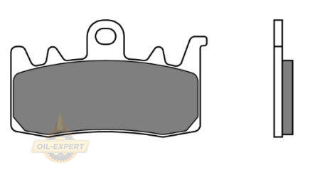 Brembo Колодки тормозные мото BREMBO 07BB3884 - Картинка 1