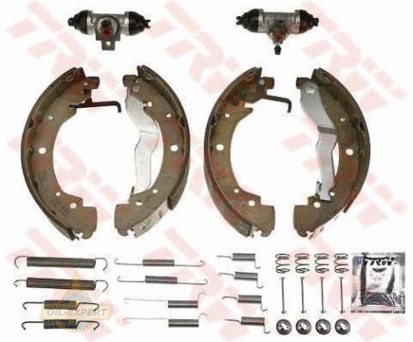 Trw Колодки тормозные барабанные TRW BK1519 - Картинка 1