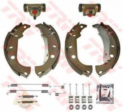 Trw Колодки тормозные барабанные TRW BK1729 - Картинка 2