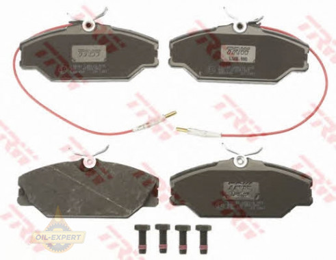 Trw Колодки тормозные дисковые TRW GDB1030 - Картинка 2