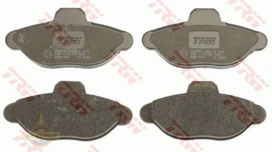 Trw Колодки тормозные дисковые TRW GDB1099 - Картинка 1