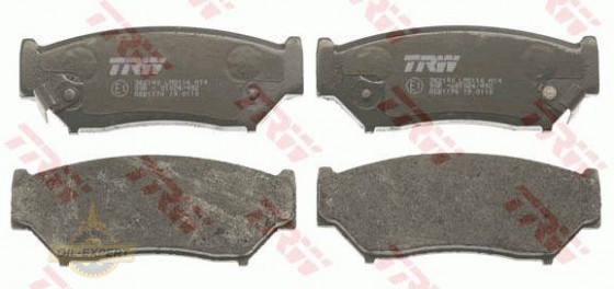 Trw Колодки тормозные дисковые TRW GDB1174 - Картинка 1