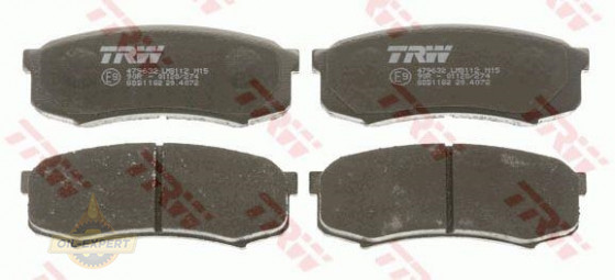Trw Колодки тормозные дисковые TRW GDB1182 - Картинка 1