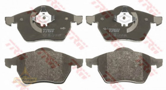 Trw Колодки тормозные дисковые TRW GDB1200 - Картинка 1
